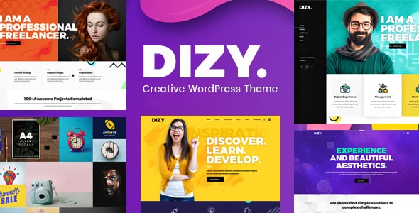Tema Dizy - Template WordPress