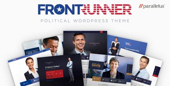 Tema FrontRunner - Template WordPress