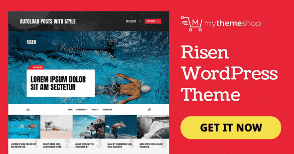 Tema Risen MyThemeshop - Template WordPress
