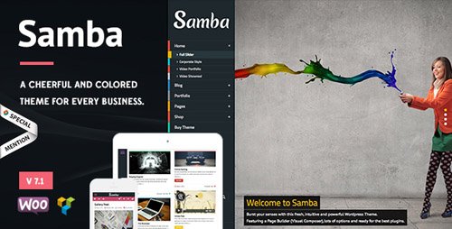 Tema Samba - Template WordPress