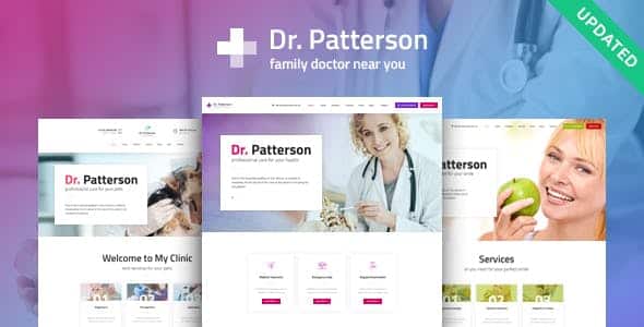 Tema Dr Patterson - Template WordPress