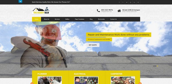 Tema Fix it SktThemes - Template WordPress