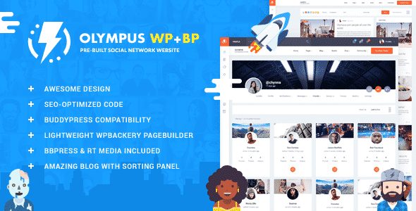 Tema Olympus - Template WordPress