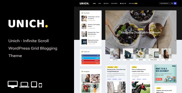 Tema Unich - Template WordPress