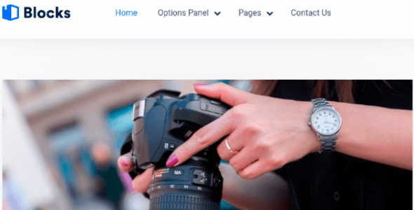Tema Blocks - Template WordPress