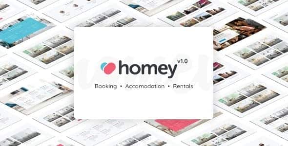 Tema Homey - Template WordPress
