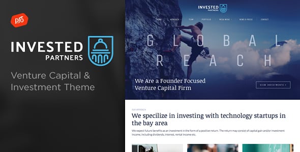 Tema Invested - Template WordPress