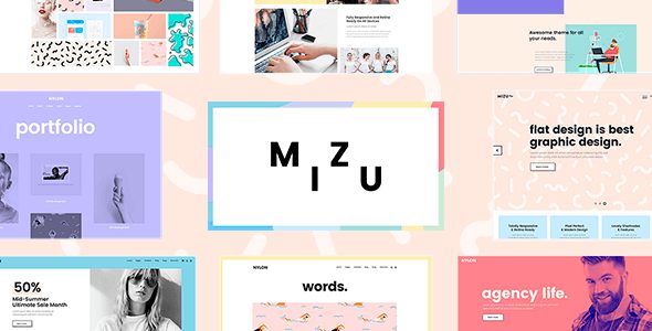 Tema Mizu - Template WordPress