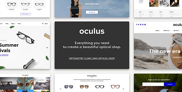 Tema Oculus - Template WordPress