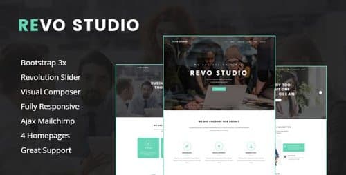 Tema Revo Studio - Template WordPress