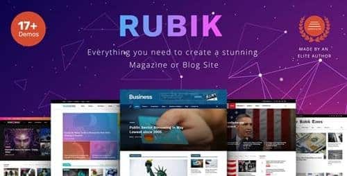 Tema Rubik - Template WordPress