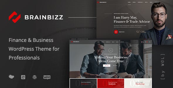 Tema BrainBizz - Template WordPress