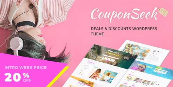 Tema CouponSeek - Template WordPress