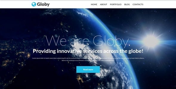 Tema Globy - Template WordPress