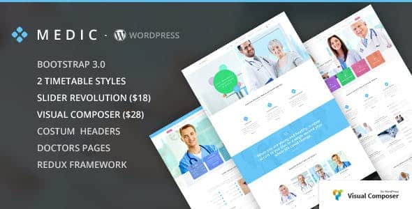 Tema Medic - Template WordPress