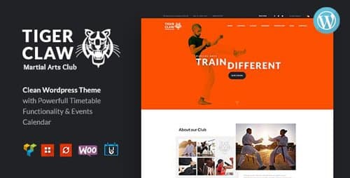 Tema Tiger Claw - Template WordPress