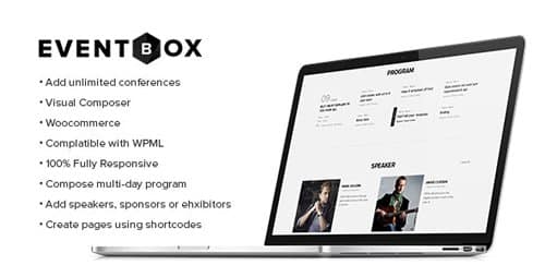 Tema EventBox - Template WordPress
