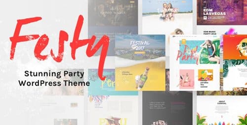 Tema Festy - Template WordPress