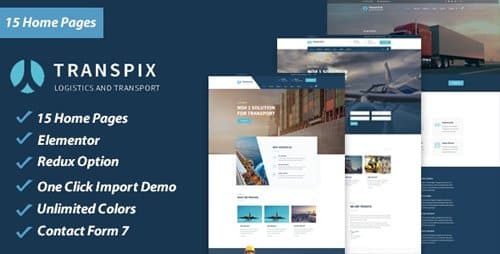 Tema Transpix - Template WordPress