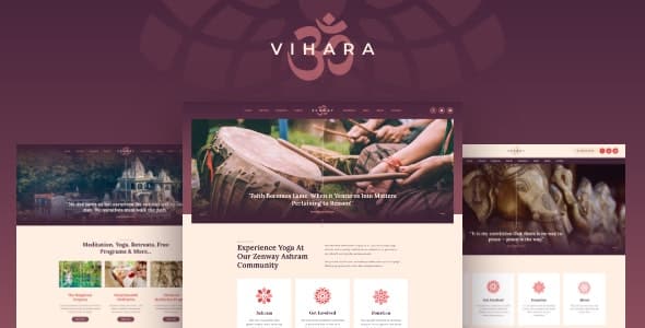Tema Vihara - Template WordPress