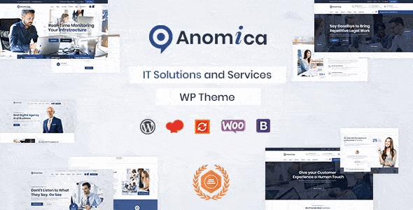 Tema Anomica - Template WordPress