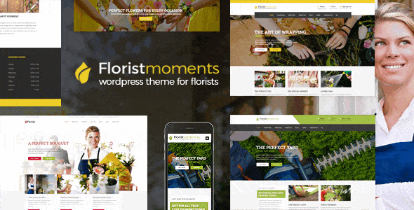 Tema Florist Anps - Template WordPress