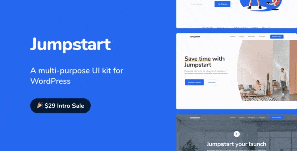 Tema Jumpstart - Template WordPress