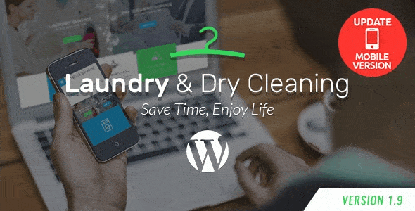 Tema Laundry - Template WordPress