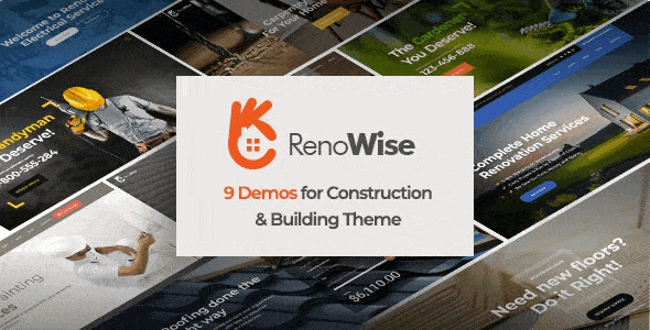 Tema Renowise - Template WordPress
