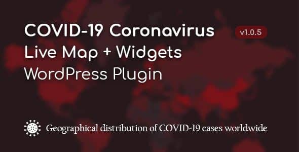 Plugin Covid-19 Coronavirus - WordPress