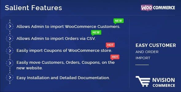 Plugin Easy Customer Coupons and Order Import in WooCommerce - WordPress