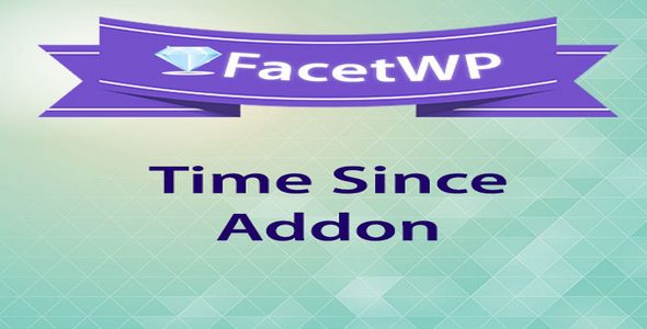 Plugin FacetWP Time Since - WordPress