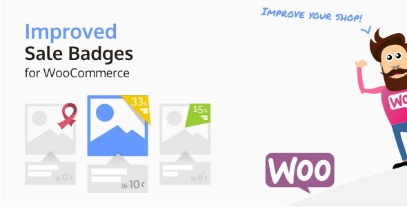 Plugin Improved Sale Badges for WooCommerce - WordPress