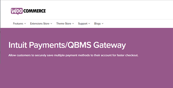 Plugin Intuit Payments Gateway - WordPress