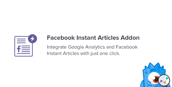 Plugin MonsterInsights Facebook Instant Articles Analytics for WordPress