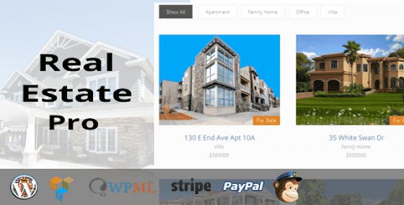 Plugin Real Estate Pro - WordPress