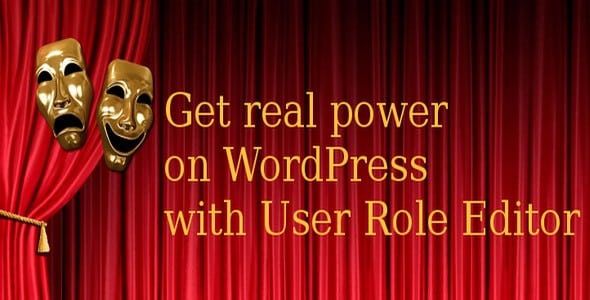 Plugin User Role Editor Pro - WordPress