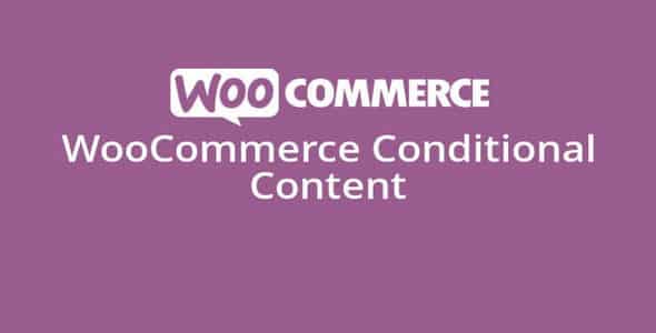 Plugin WooCommerce Conditional Content - Plugin WordPress