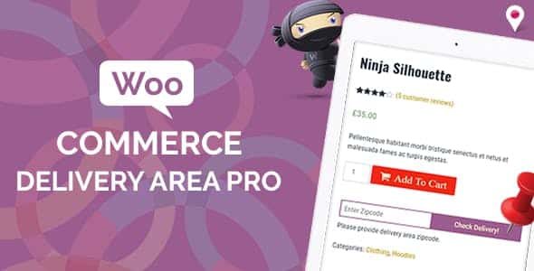 Plugin WooCommerce Delivery Area Pro - WordPress