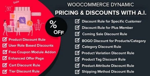 Plugin WooCommerce Dynamic Pricing Discounts with AI - WordPress