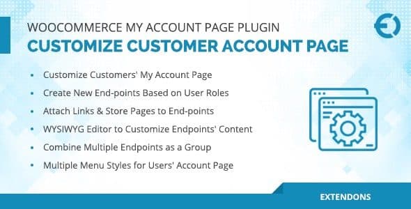 Plugin WooCommerce My Account Page - WordPress