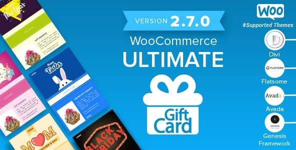 Plugin WooCommerce Ultimate Gift Card - WordPress