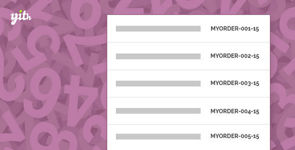 Plugin YITH WooCommerce Sequential Order Number - WordPress