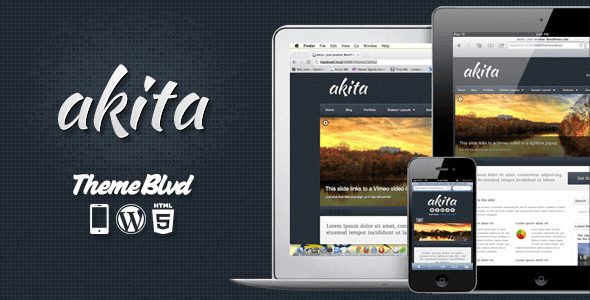 Tema Akita - Template WordPress