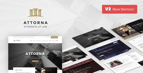Tema Attorna - Template WordPress