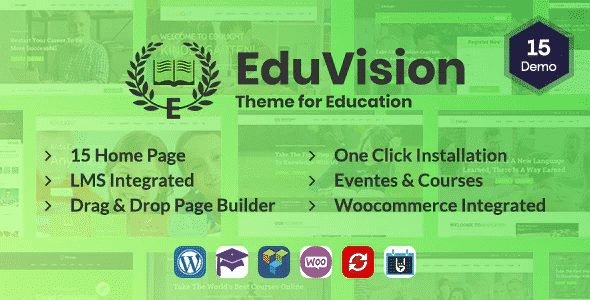 Tema Eduvision - Template WordPress