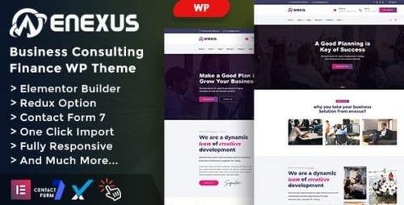 Tema Enexus - Template WordPress