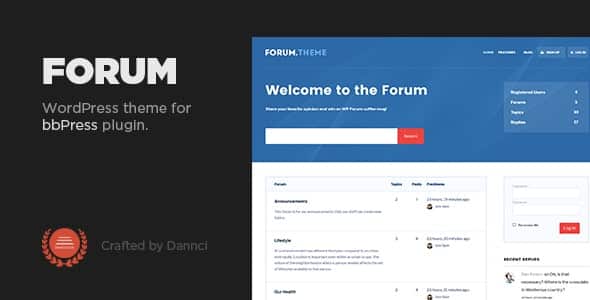 Tema Forum Dannci - Template WordPress