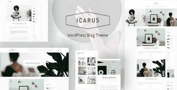 Tema Icarus - Template WordPress