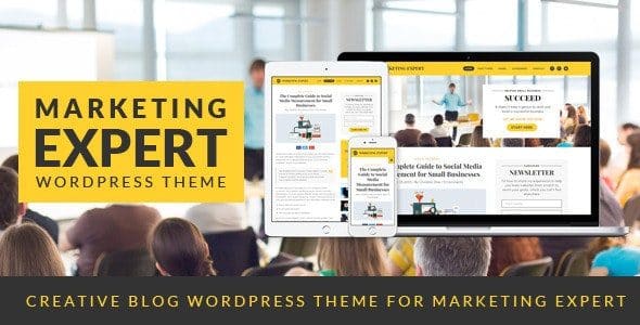 Tema Marketing Expert - Template WordPress